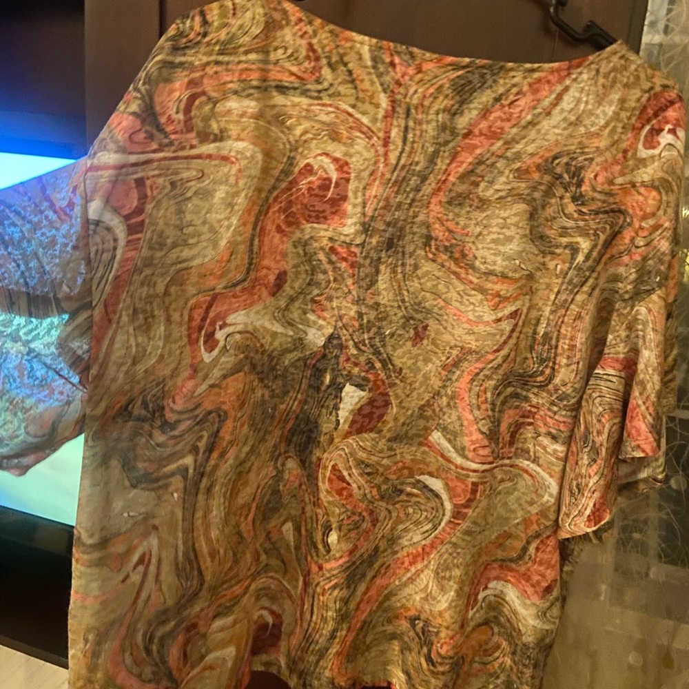 Ruby Rd. Multicolor Swirl Blouse - Picture 4 of 4